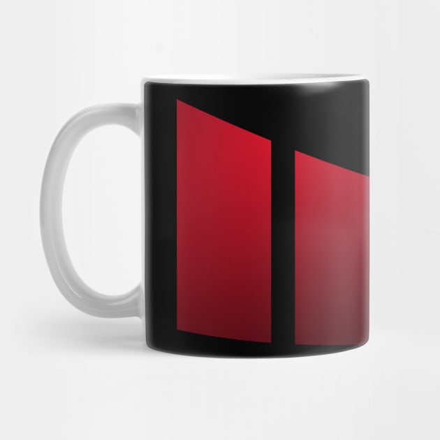 Symbolic Red Line by Markyartshop